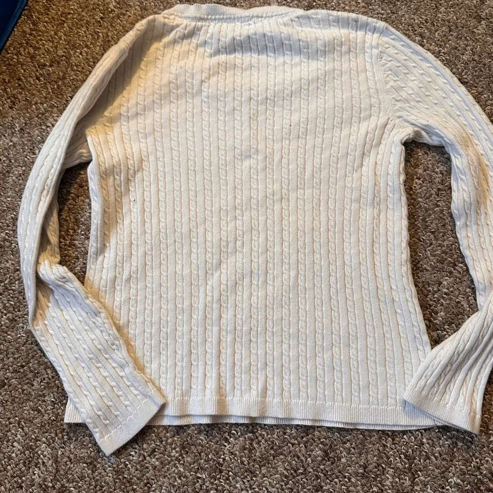 tommy hilfiger cable knit sweater - Picture 4 of 6